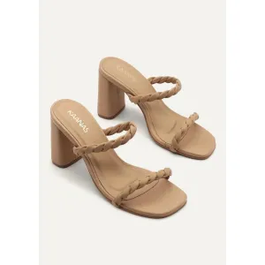 ROSA DOUBLE TWISTED BAND HEEL