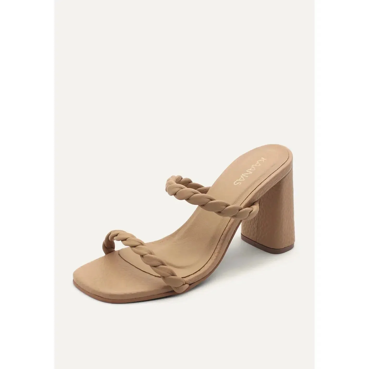 ROSA DOUBLE TWISTED BAND HEEL