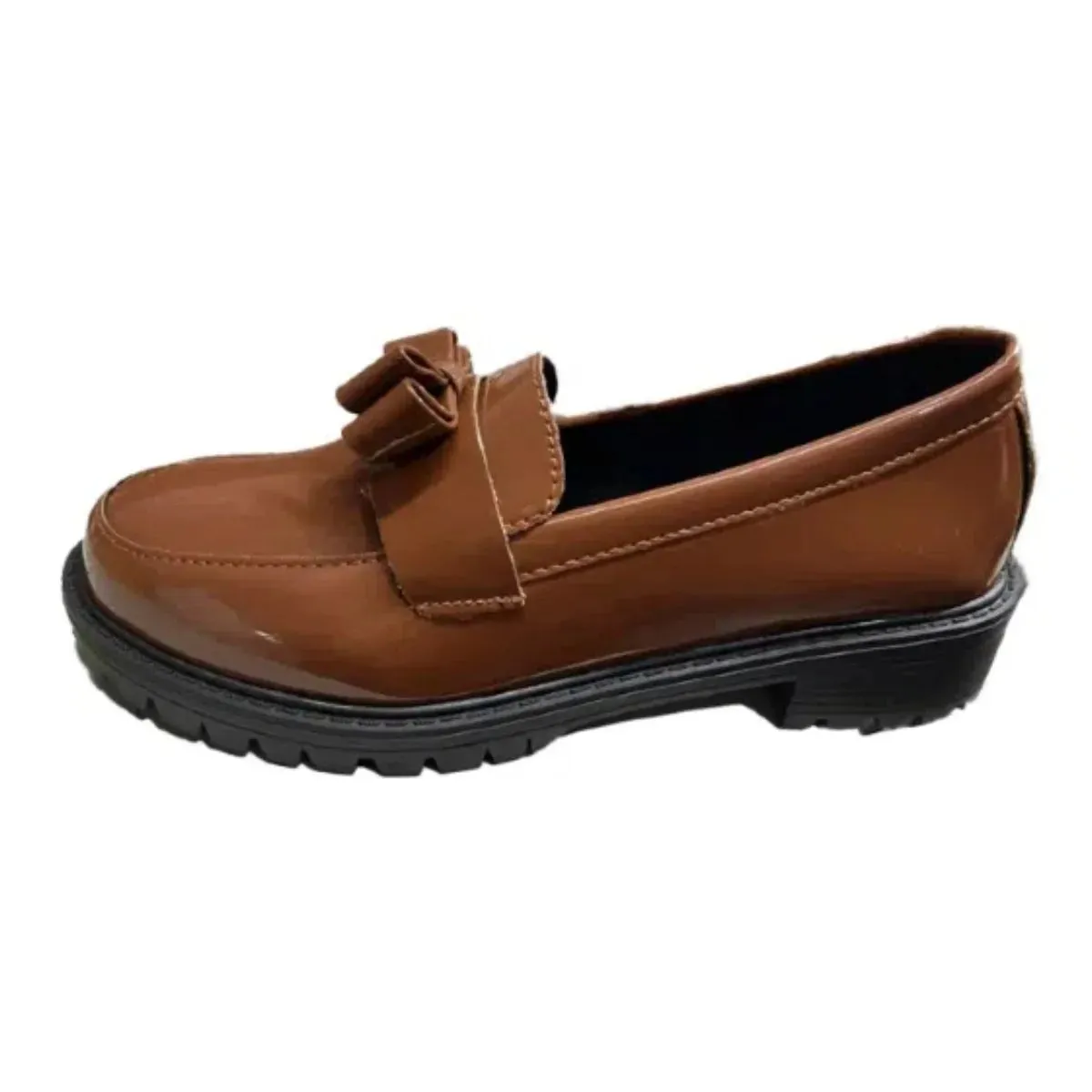 Round Toe Platform Loafer