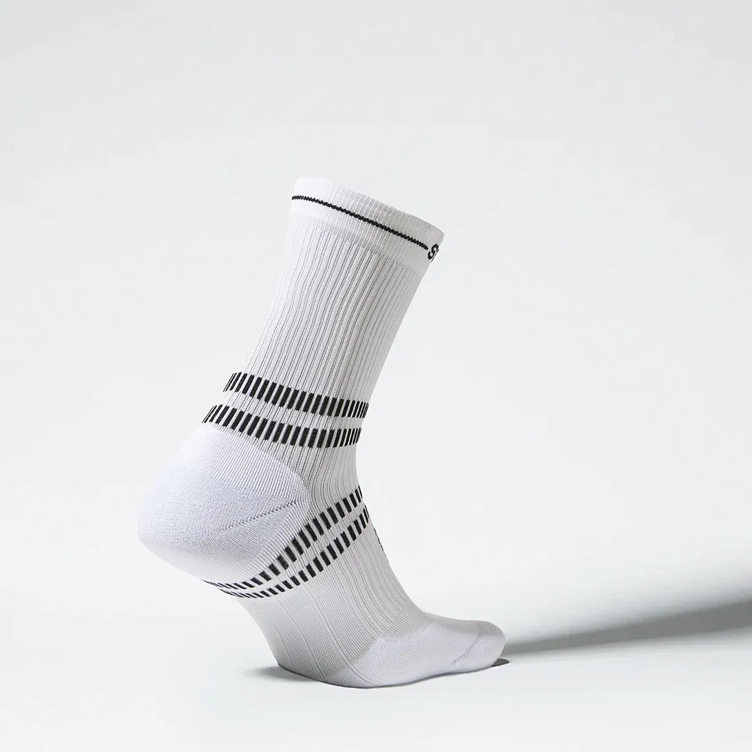 Running Ankle Socks Women | White / Black