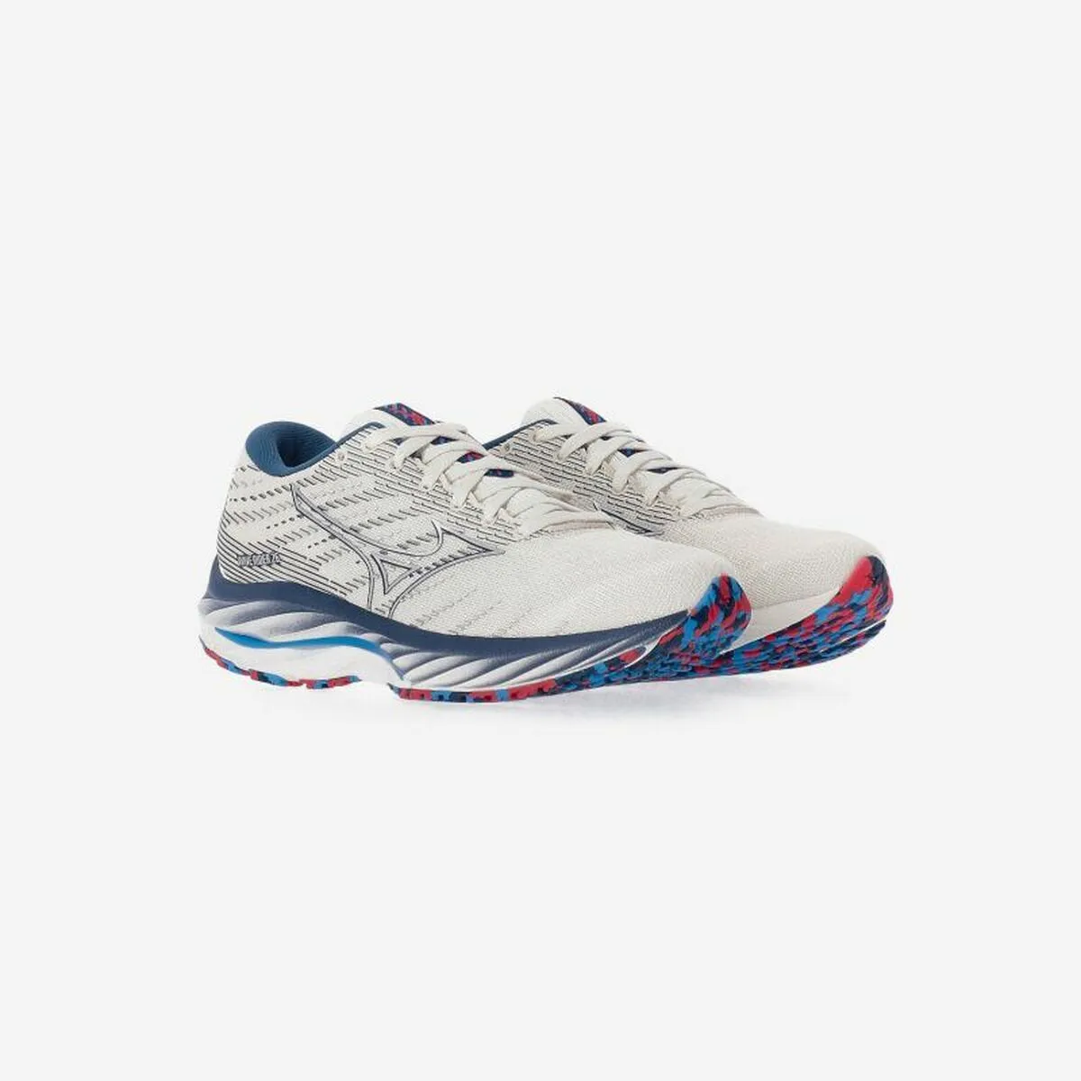 Running Shoes for Adults Mizuno Wave Rider 26 White Lady