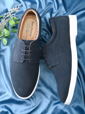 SAN FRISSCO Men Blue Casual Derby