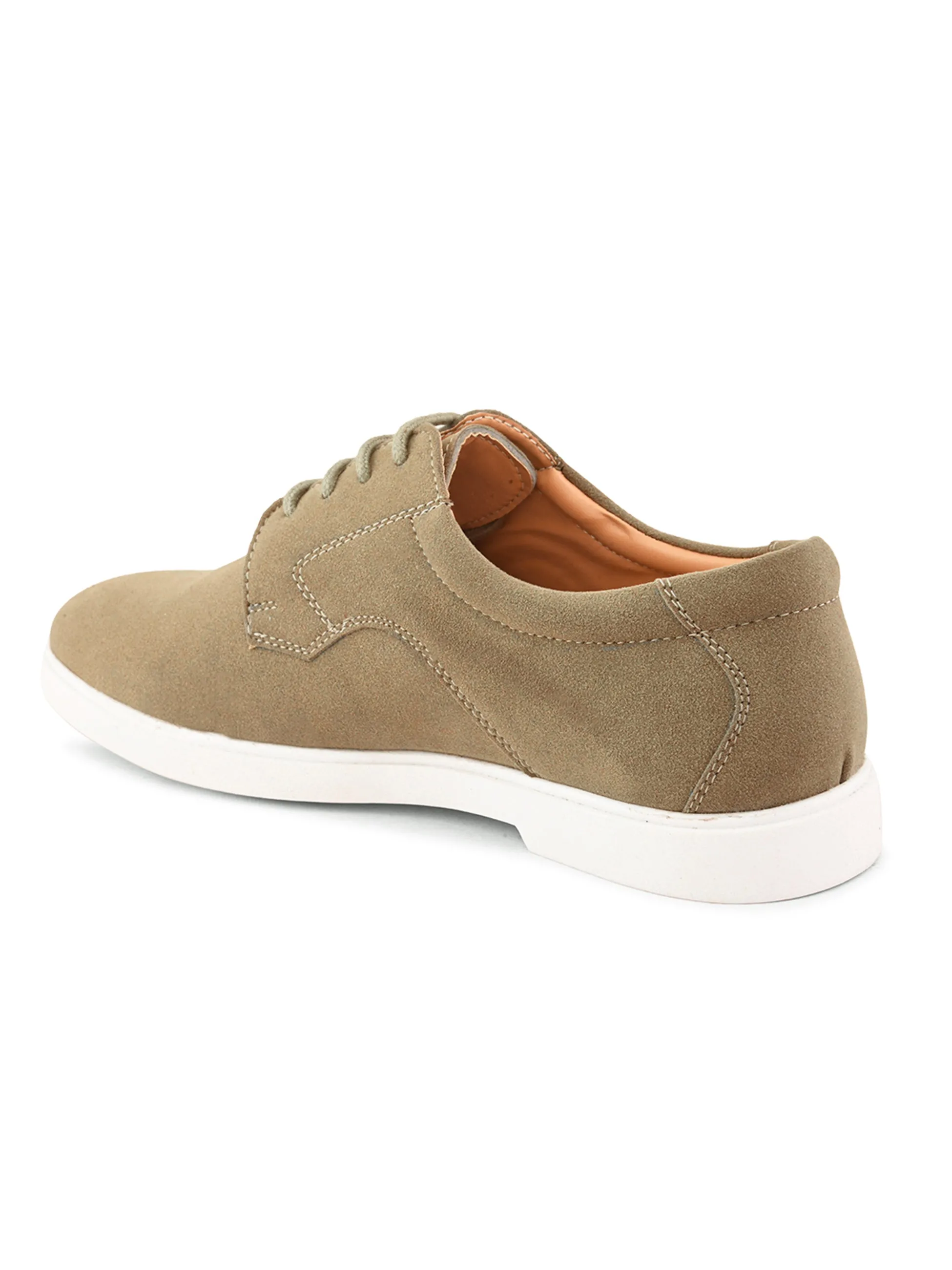 SAN FRISSCO Men Olive Casual Derbys