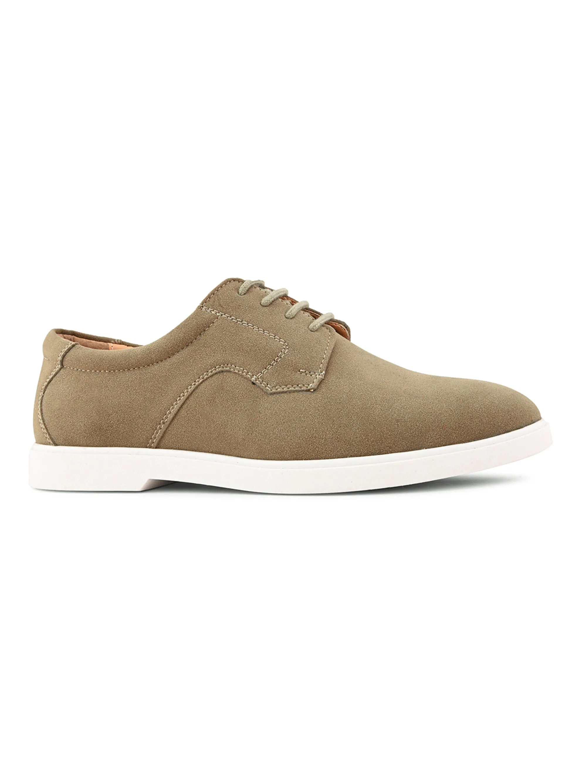 SAN FRISSCO Men Olive Casual Derbys