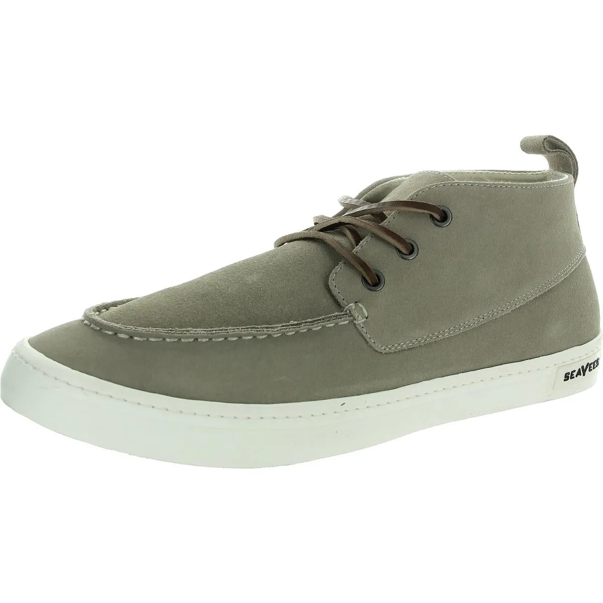 SeaVees Mens El Cap Camp Moc Lace-Up Suede Derby Shoes