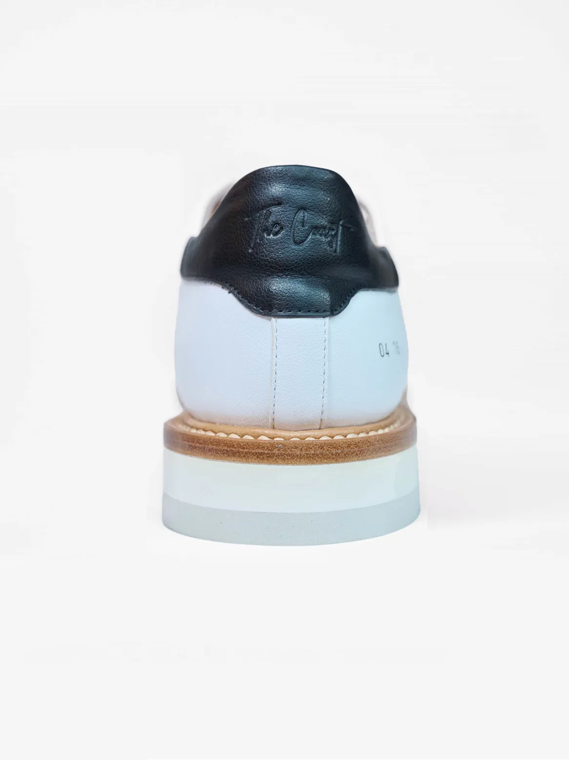 Silvio welted sneaker in white