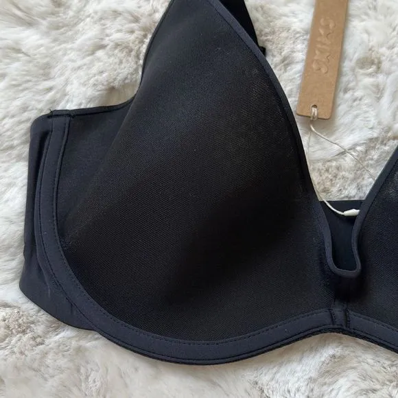 SKIMS Weightless Scoop Bra Onyx Size 36D