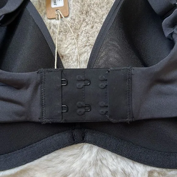 SKIMS Weightless Scoop Bra Onyx Size 36D