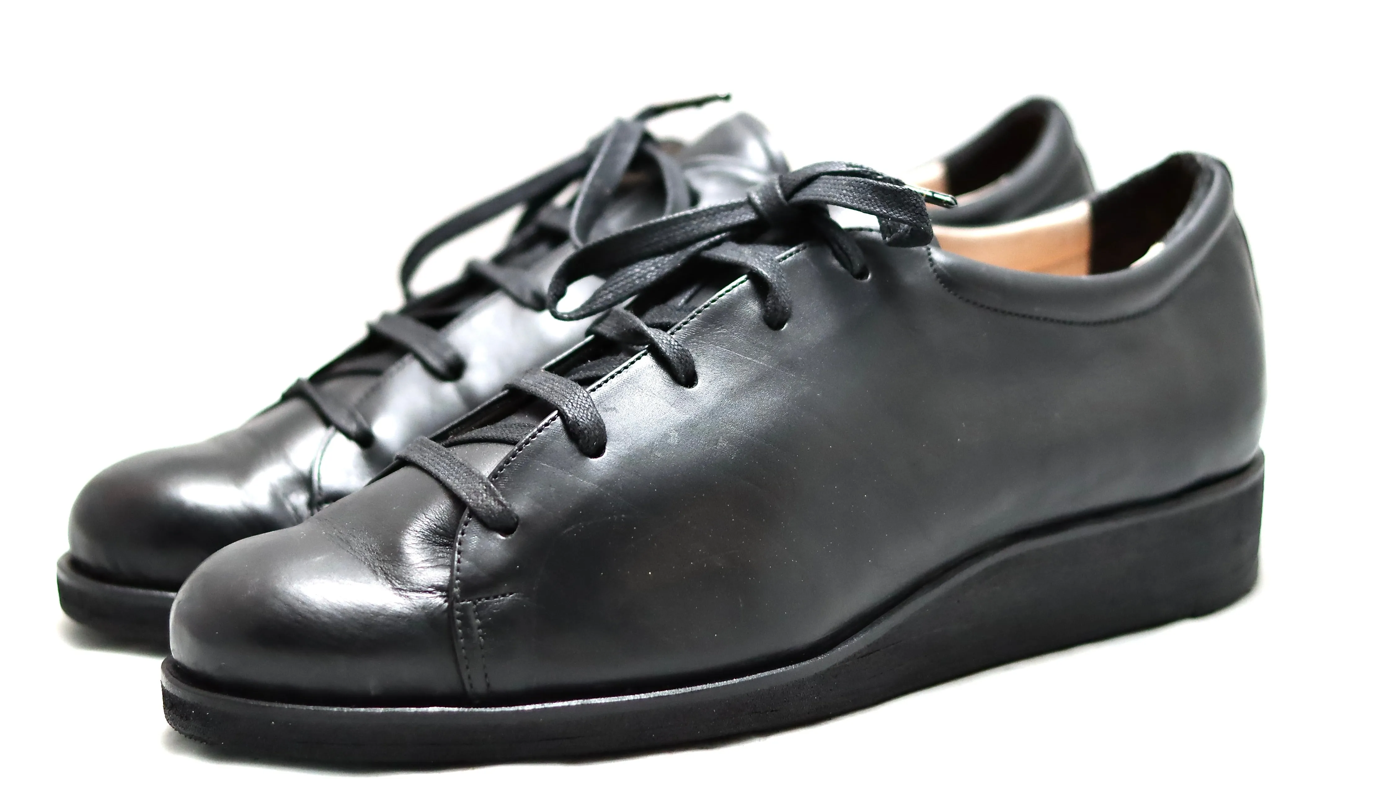 Sneaker shoe  |  Black  | calf