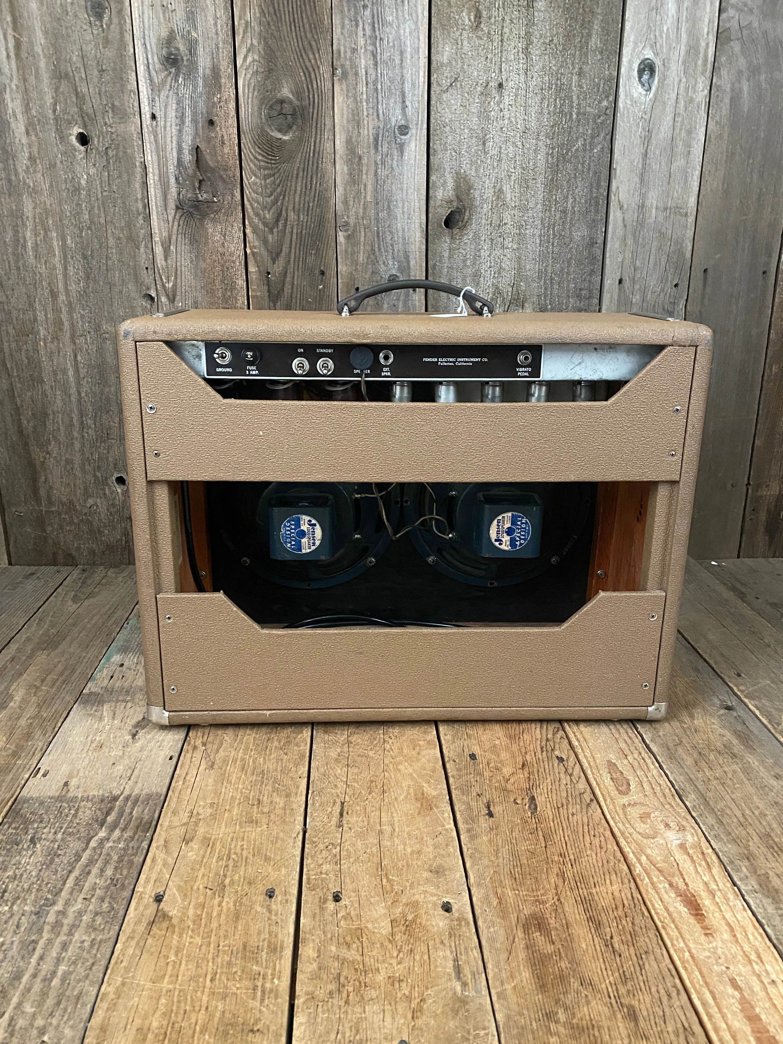 SOLD - Fender Super Amp 6G4-A - 1961