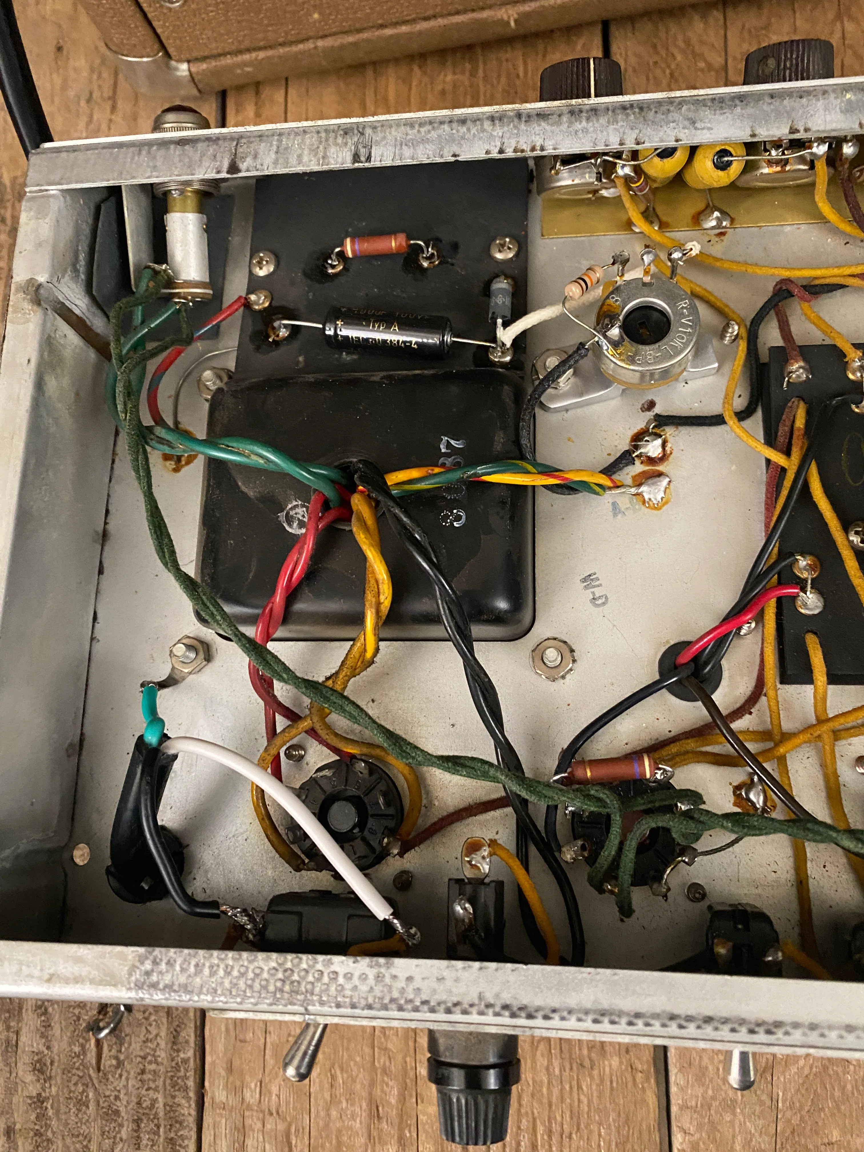 SOLD - Fender Super Amp 6G4-A - 1961