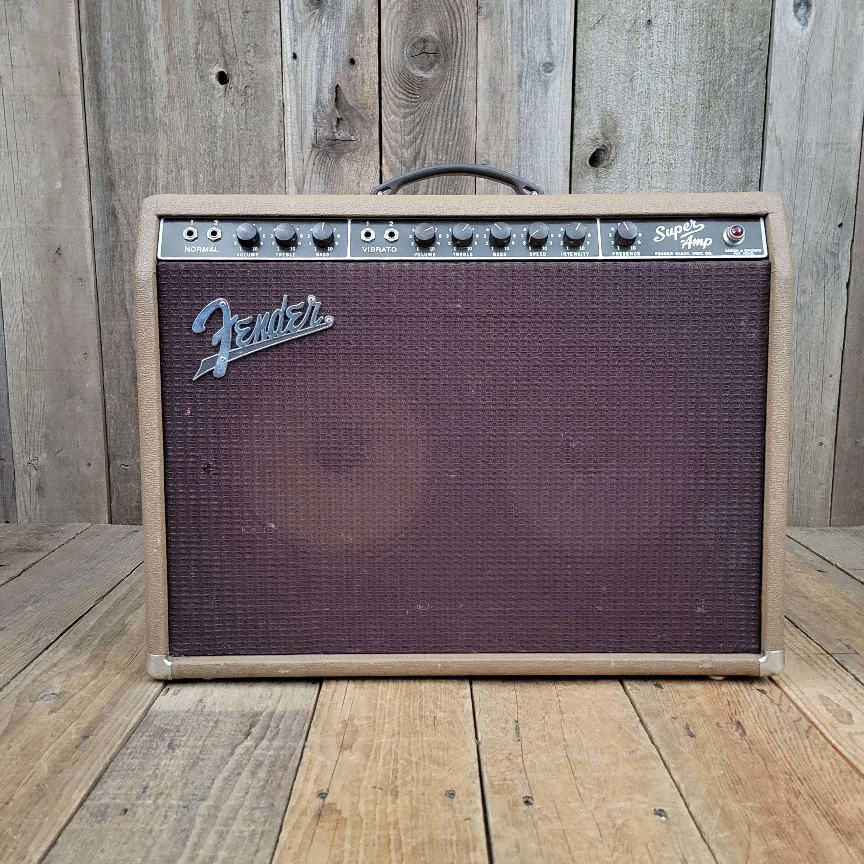SOLD - Fender Super Amp 6G4-A - 1961