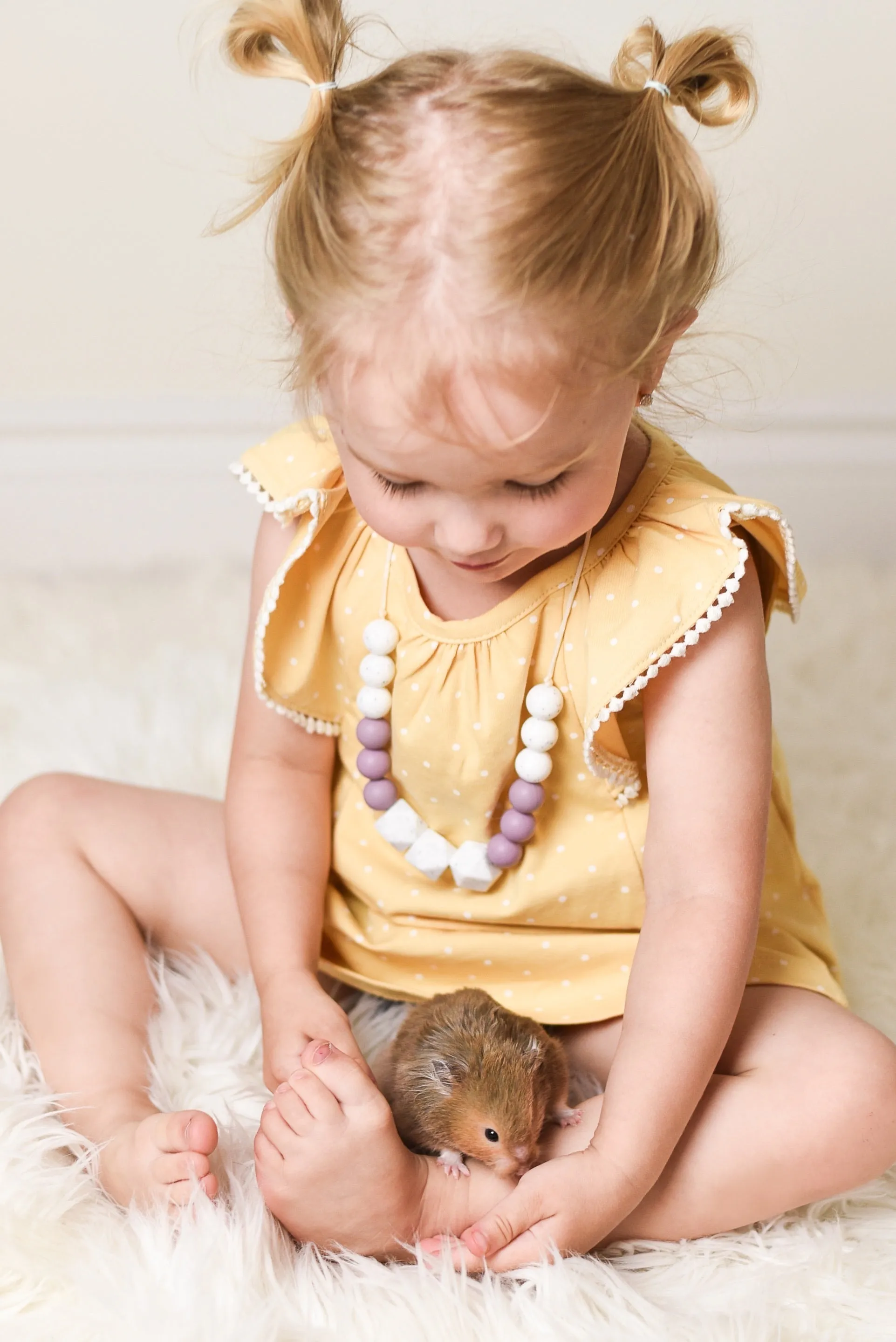 Speckled Mauve Necklace