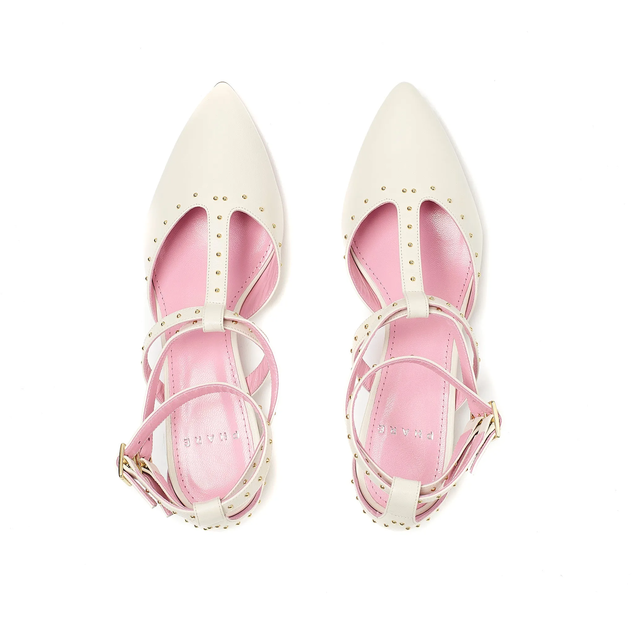 Studded Pointed Flat