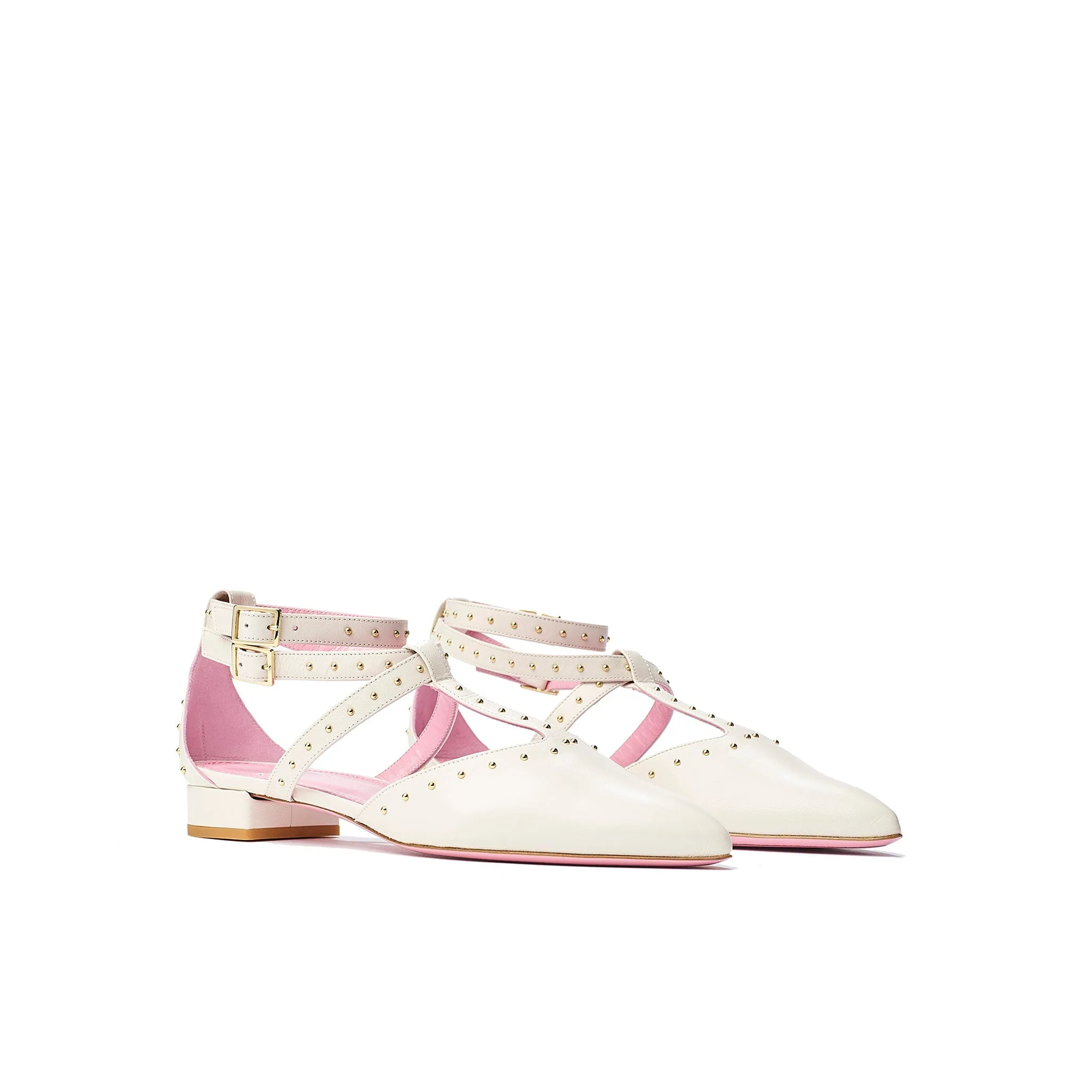 Studded Pointed Flat
