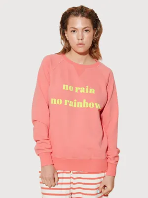 Sweatshirt No Rain No Rainbow Red | Another Brand