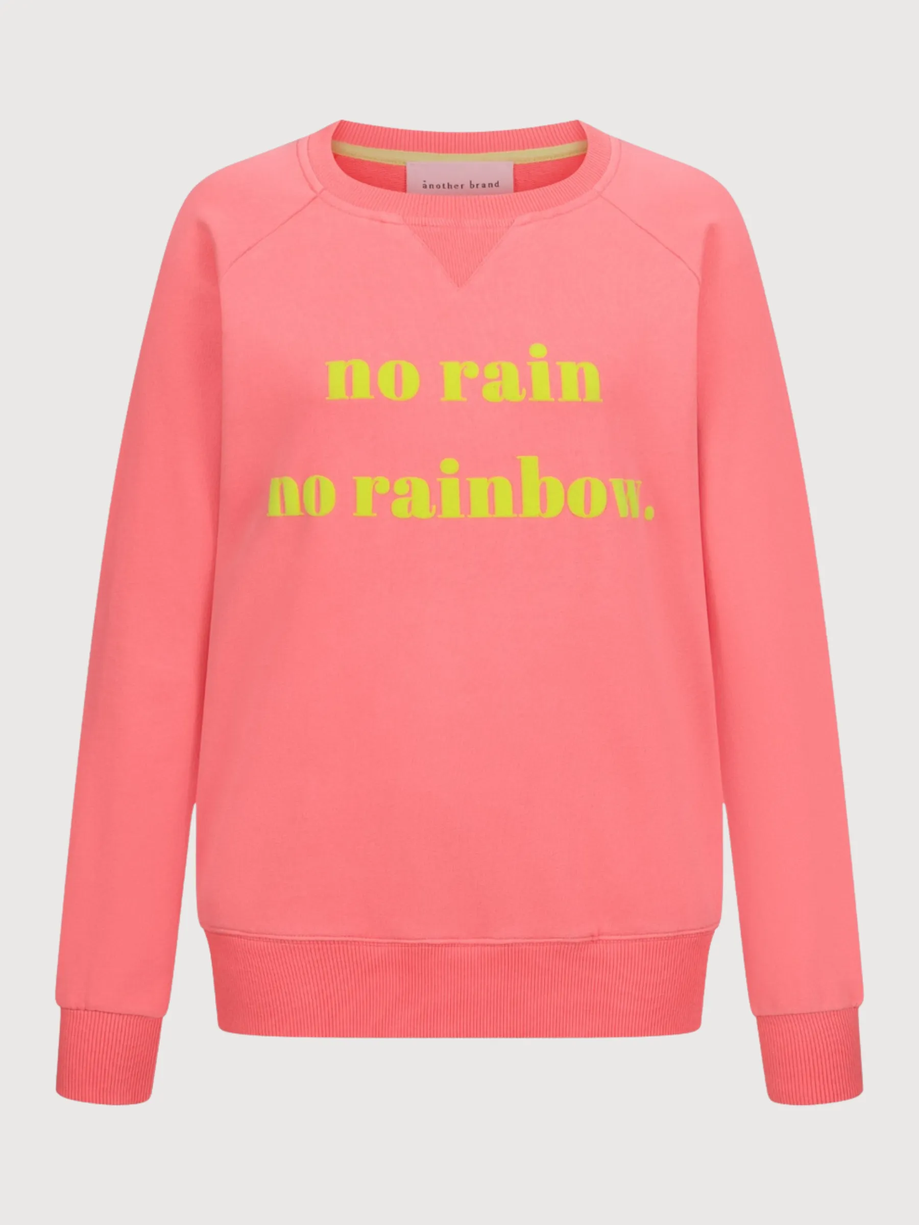 Sweatshirt No Rain No Rainbow Red | Another Brand