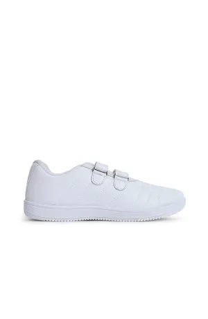 Synthetic White Pure Leather PCU Soft Sole