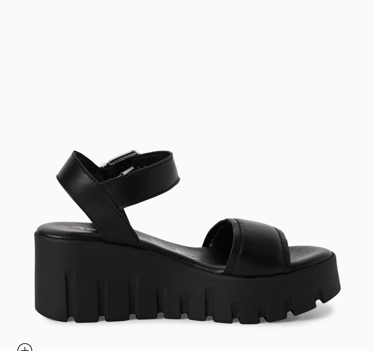 Tamaris - 28712 Black Ripple Sandal