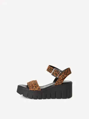 Tamaris - 28712 Leopard Wedge Sandal