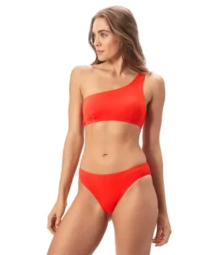The Archive Wynwood Bikini Top - Flat - Poppy