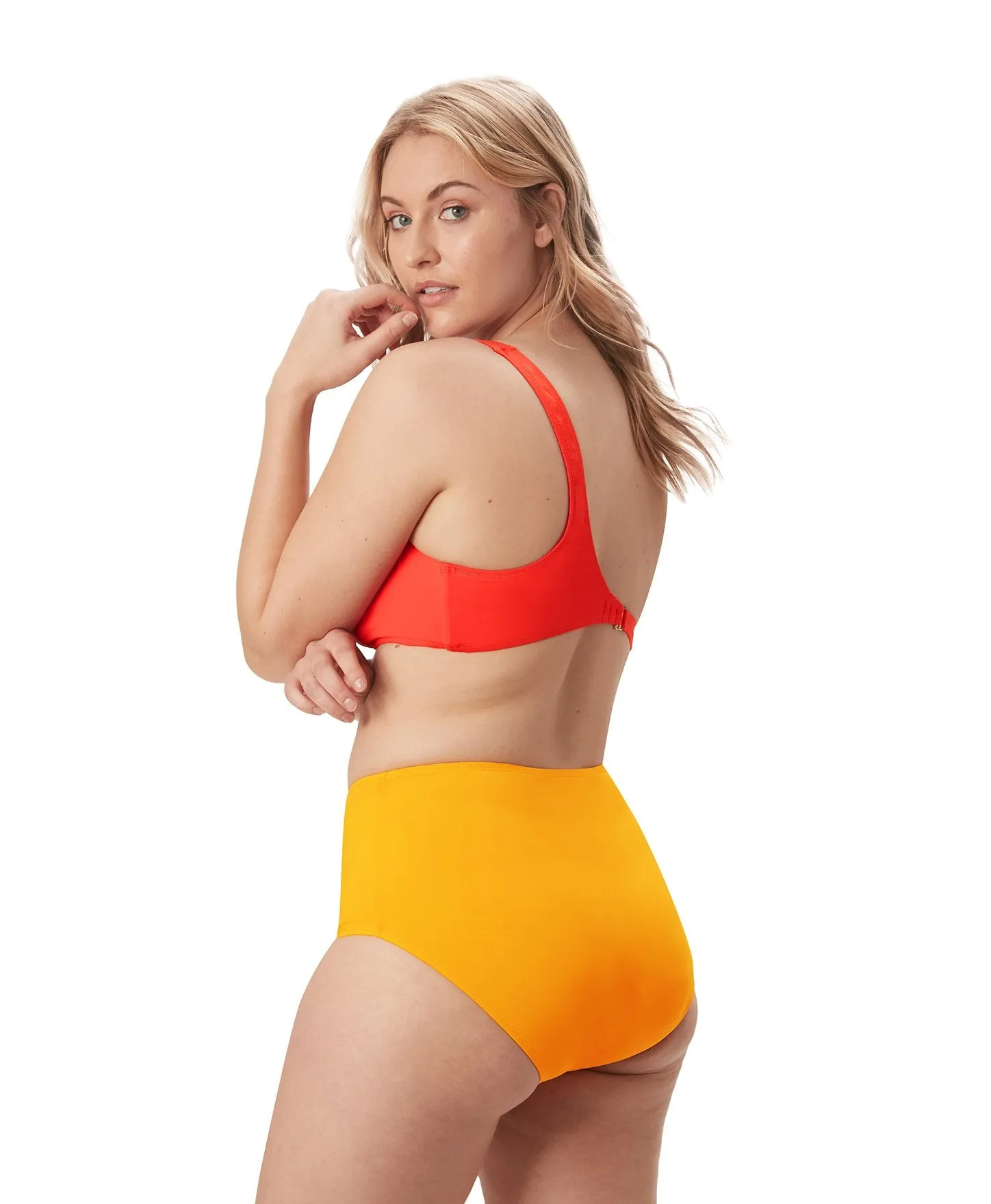 The Archive Wynwood Bikini Top - Flat - Poppy