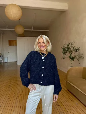 The Phoebe Cardigan // Navy