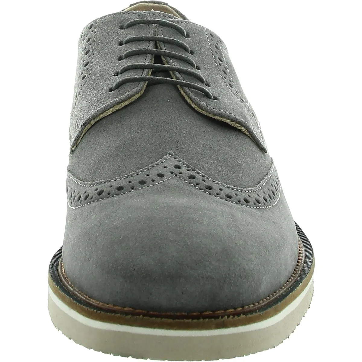 Thomas & Vine Mens Laceless Suede Derby Shoes