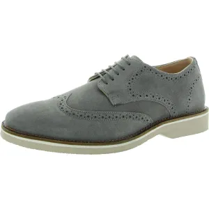 Thomas & Vine Mens Laceless Suede Derby Shoes