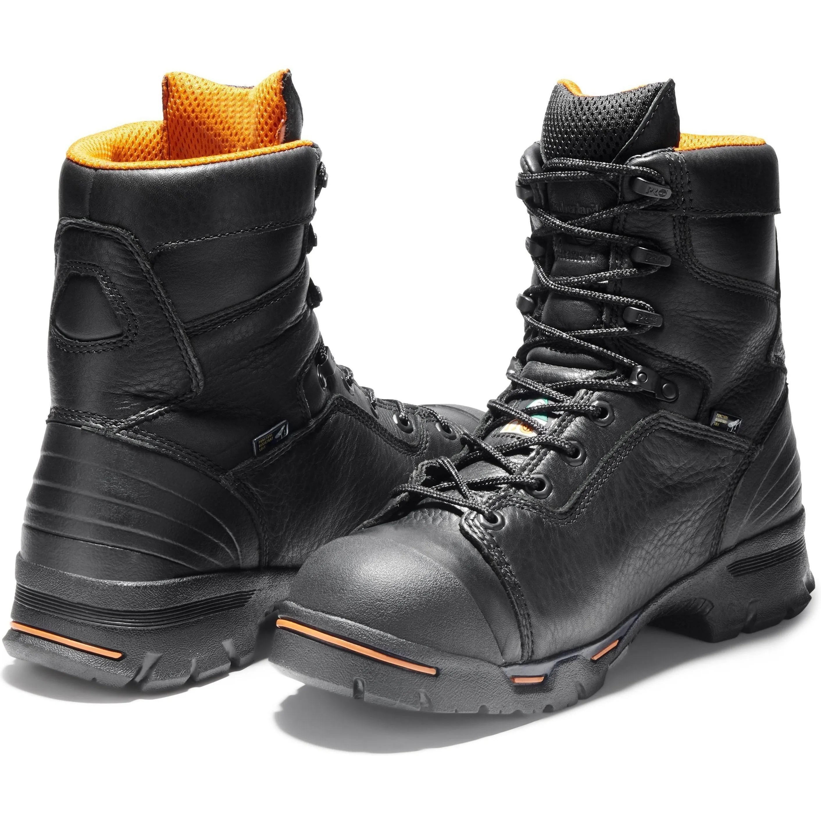 Timberland PRO Men's Endurance 8" Steel Toe Waterproof Work Boot - TB195567001