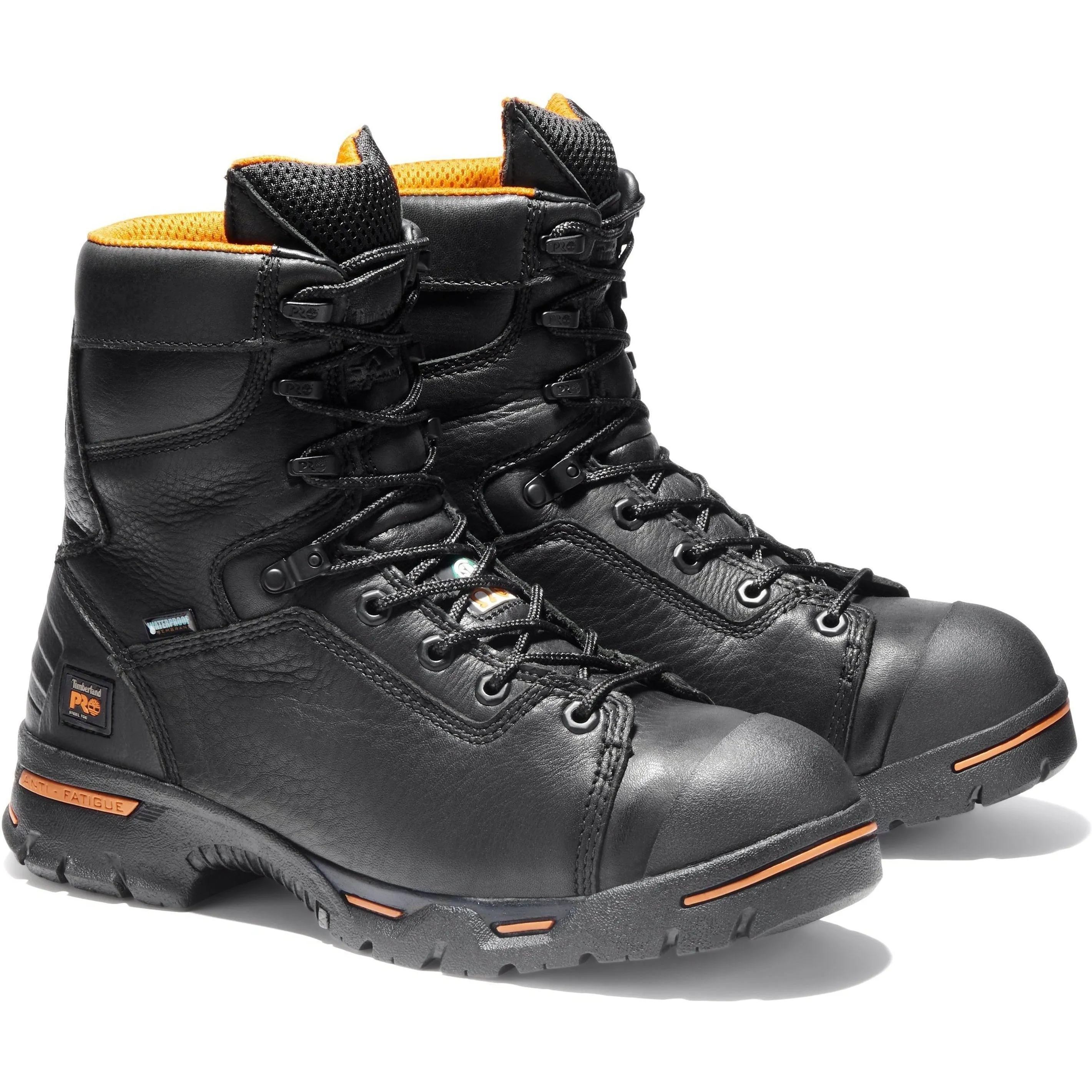 Timberland PRO Men's Endurance 8" Steel Toe Waterproof Work Boot - TB195567001