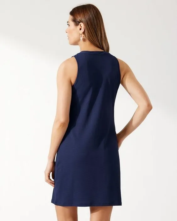 TOMMY BAHAMA- LADIES ISLAND CAYS LACE-UP DRESS