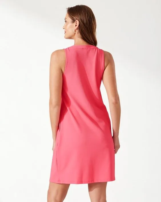 TOMMY BAHAMA- LADIES ISLAND CAYS LACE-UP DRESS