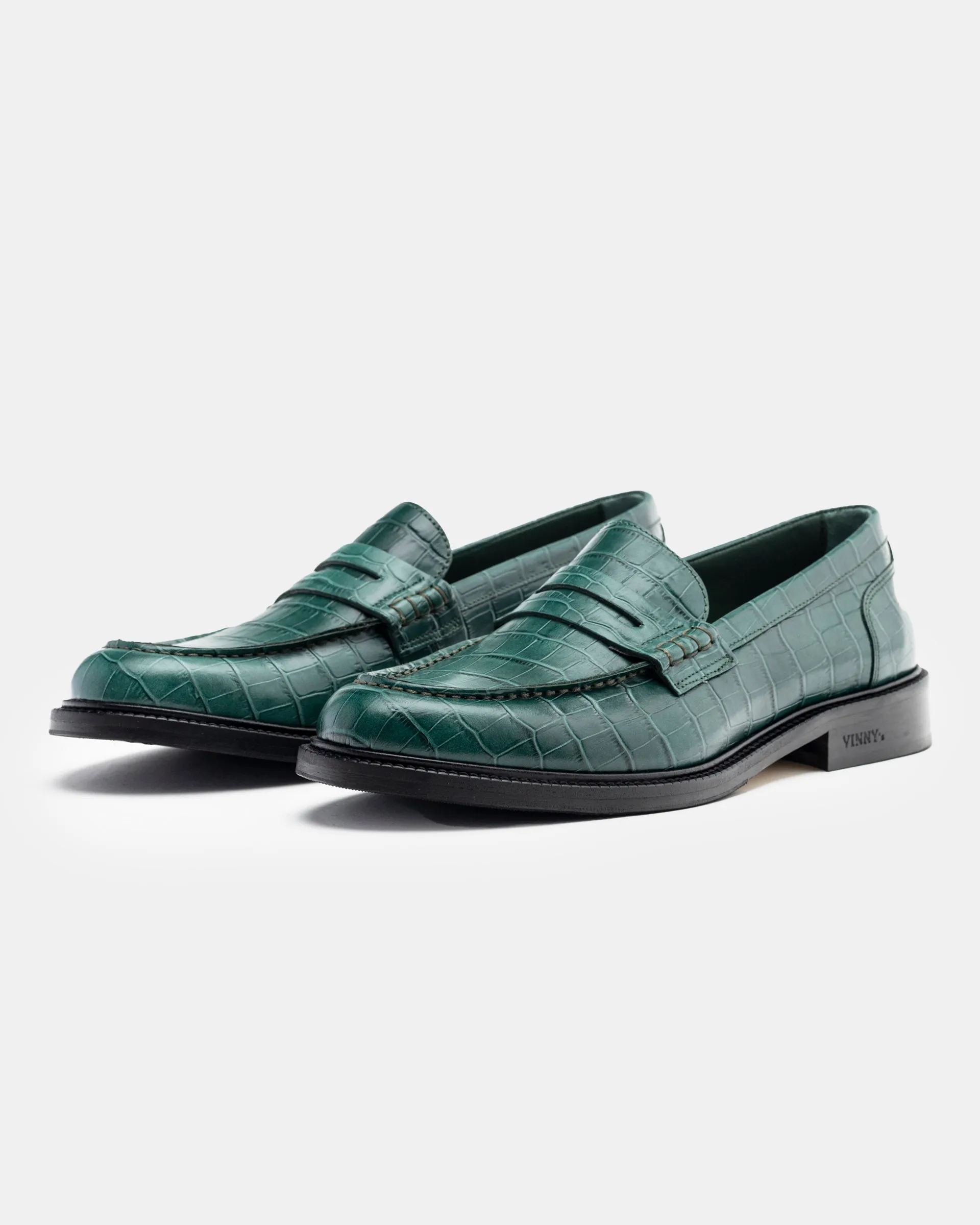 Townee Penny Loafer in Green