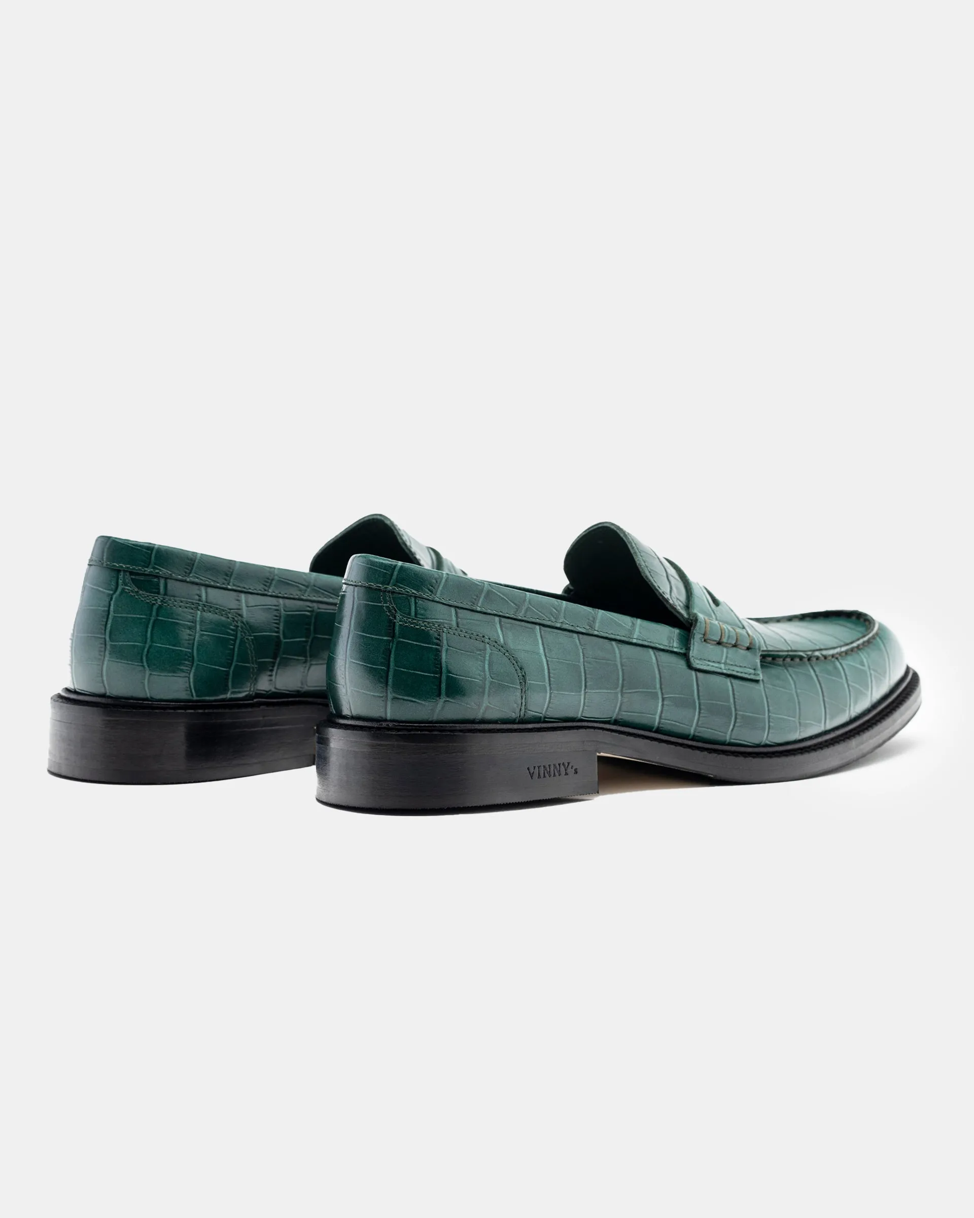 Townee Penny Loafer in Green