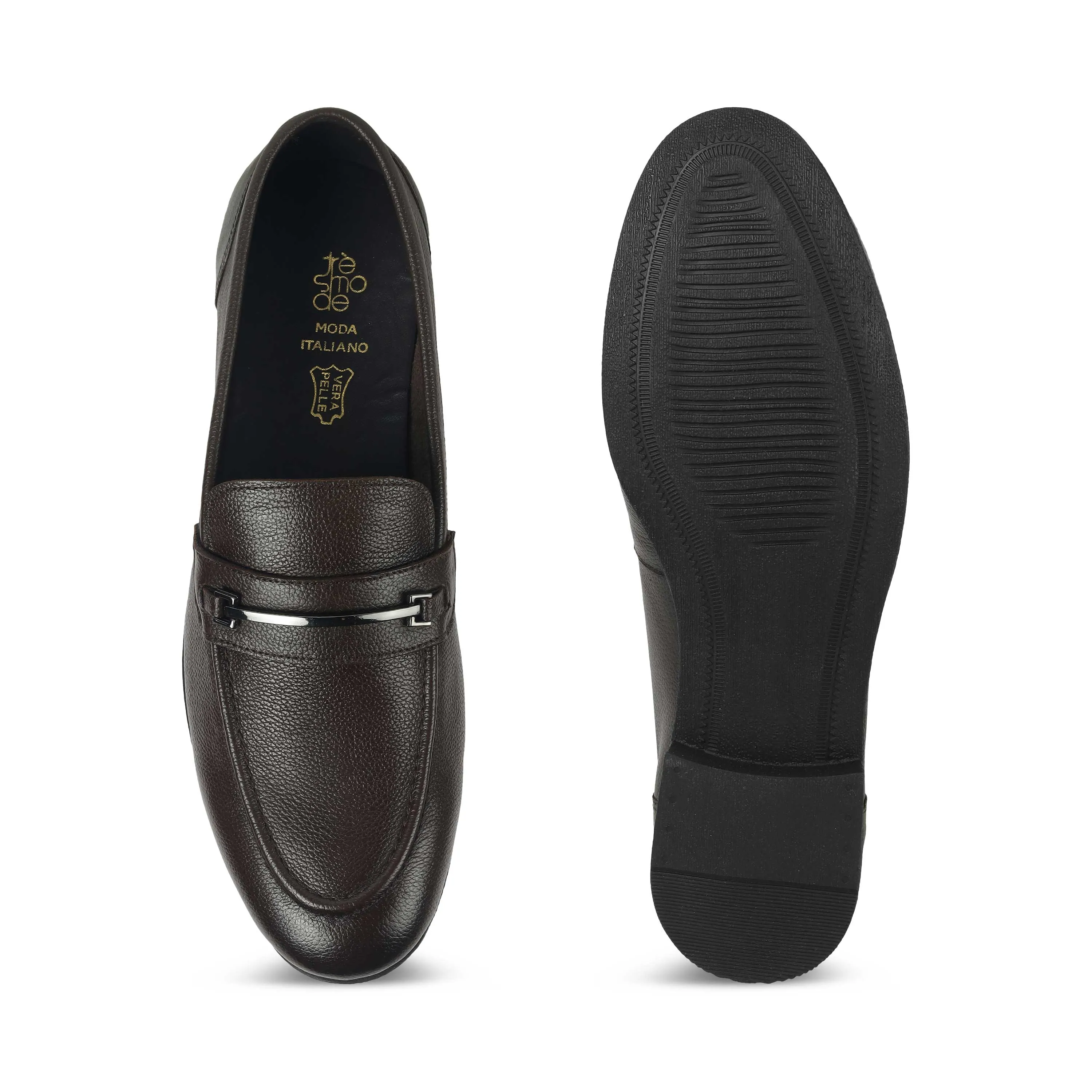 Tresmode Byron Brown Men's Leather Loafers