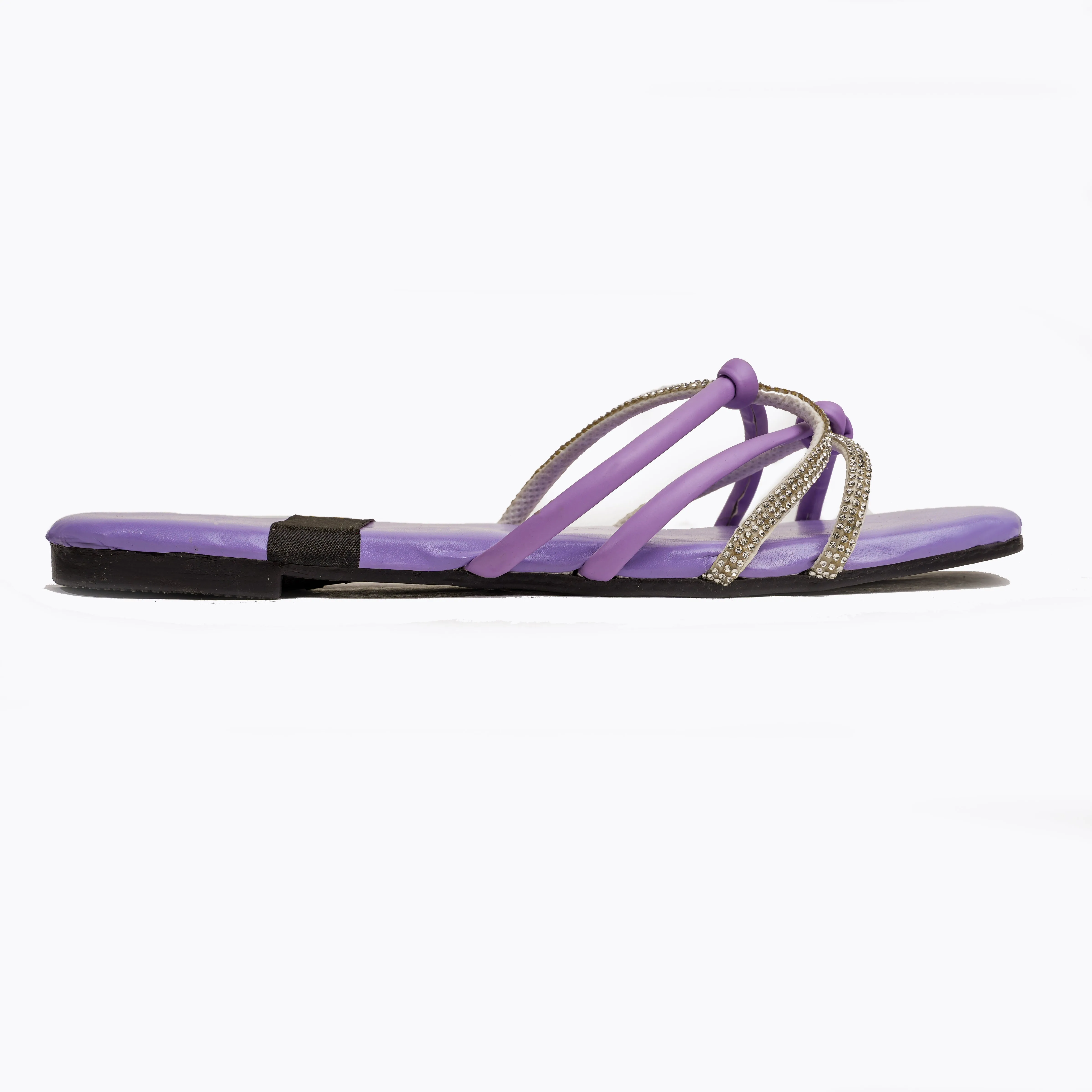 Twist Charm Sandals - Light Purple
