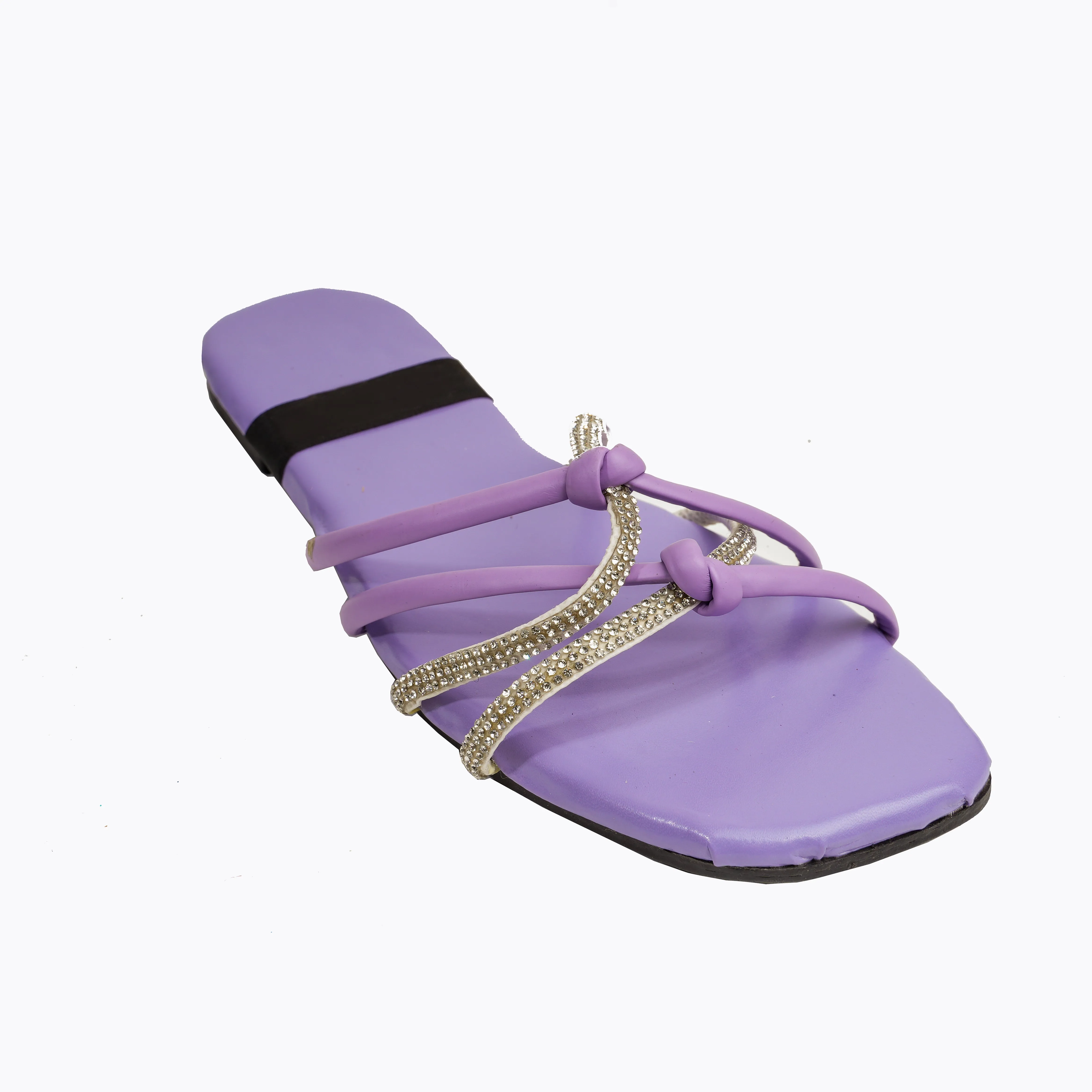 Twist Charm Sandals - Light Purple