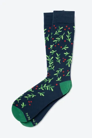 Under the Mistletoe Socks
