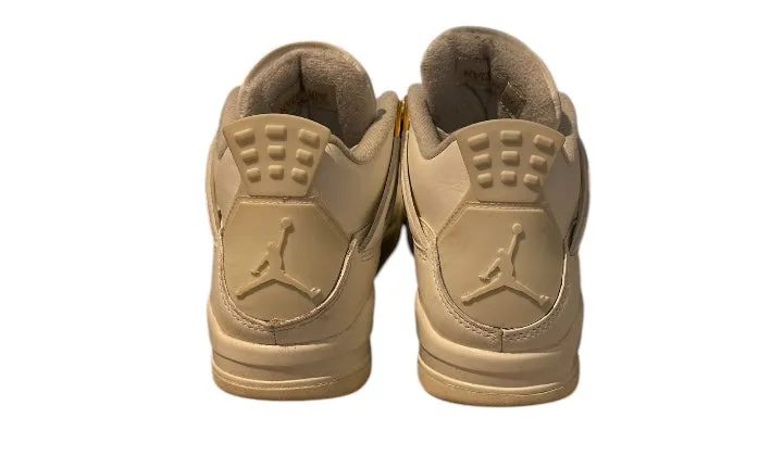 Used Air Jordan 4 Retro Metallic Gold