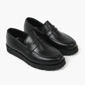 Valuable Casual Synthetic Leather shoes 9036/M060 - Black