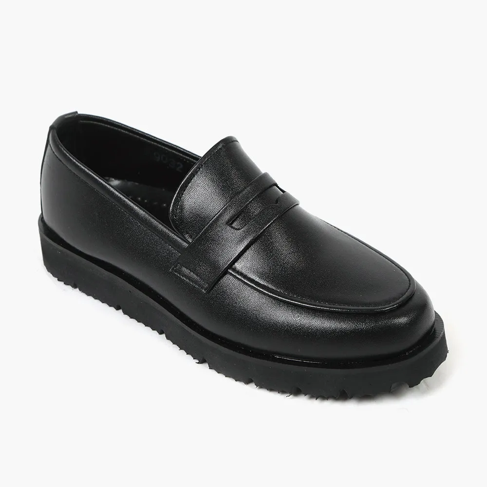 Valuable Casual Synthetic Leather shoes 9036/M060 - Black