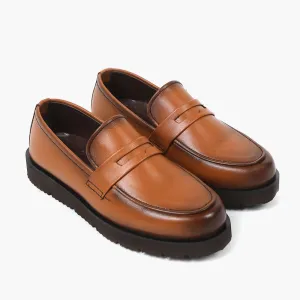 Valuable Casual Synthetic Leather shoes 9036/M060 - Tan