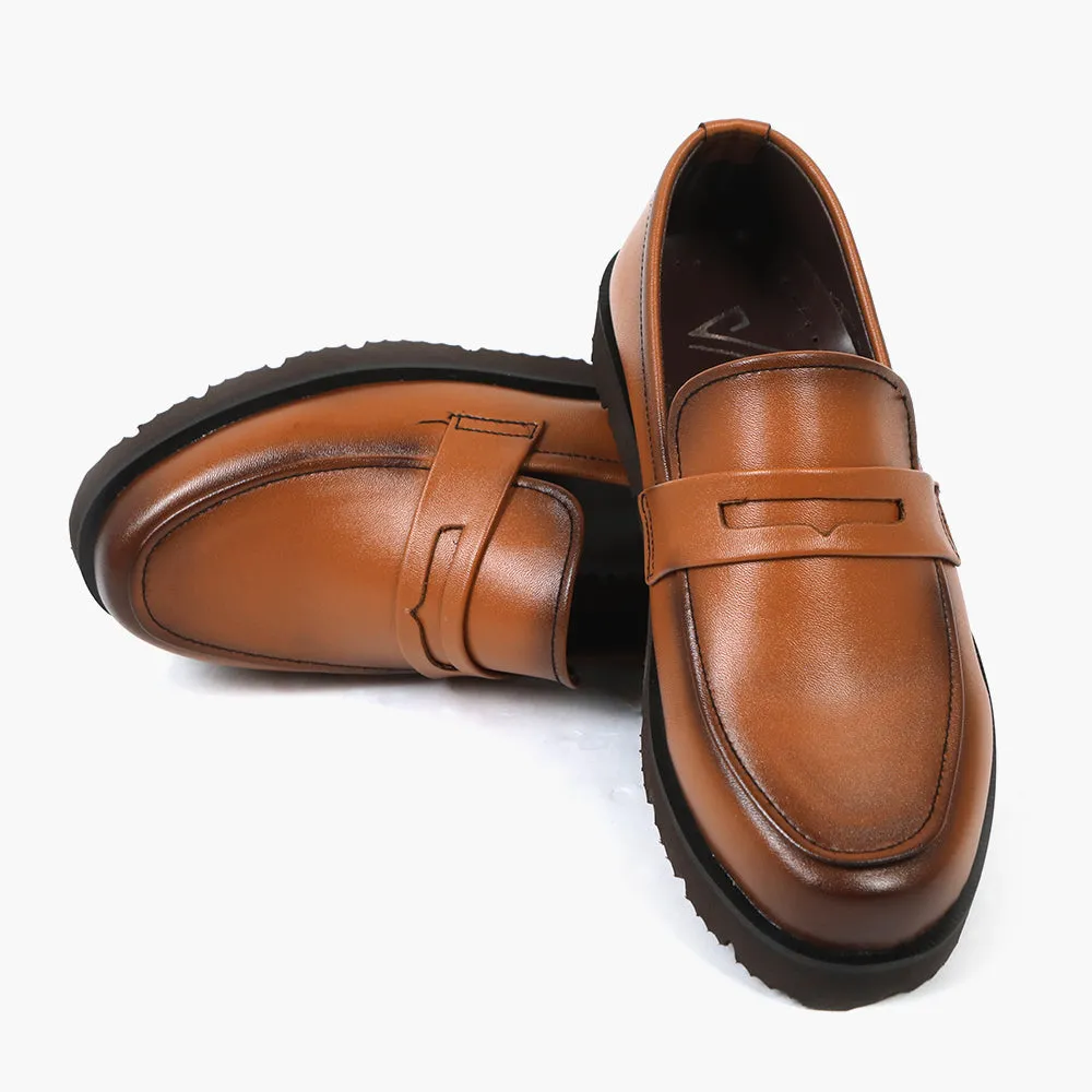Valuable Casual Synthetic Leather shoes 9036/M060 - Tan