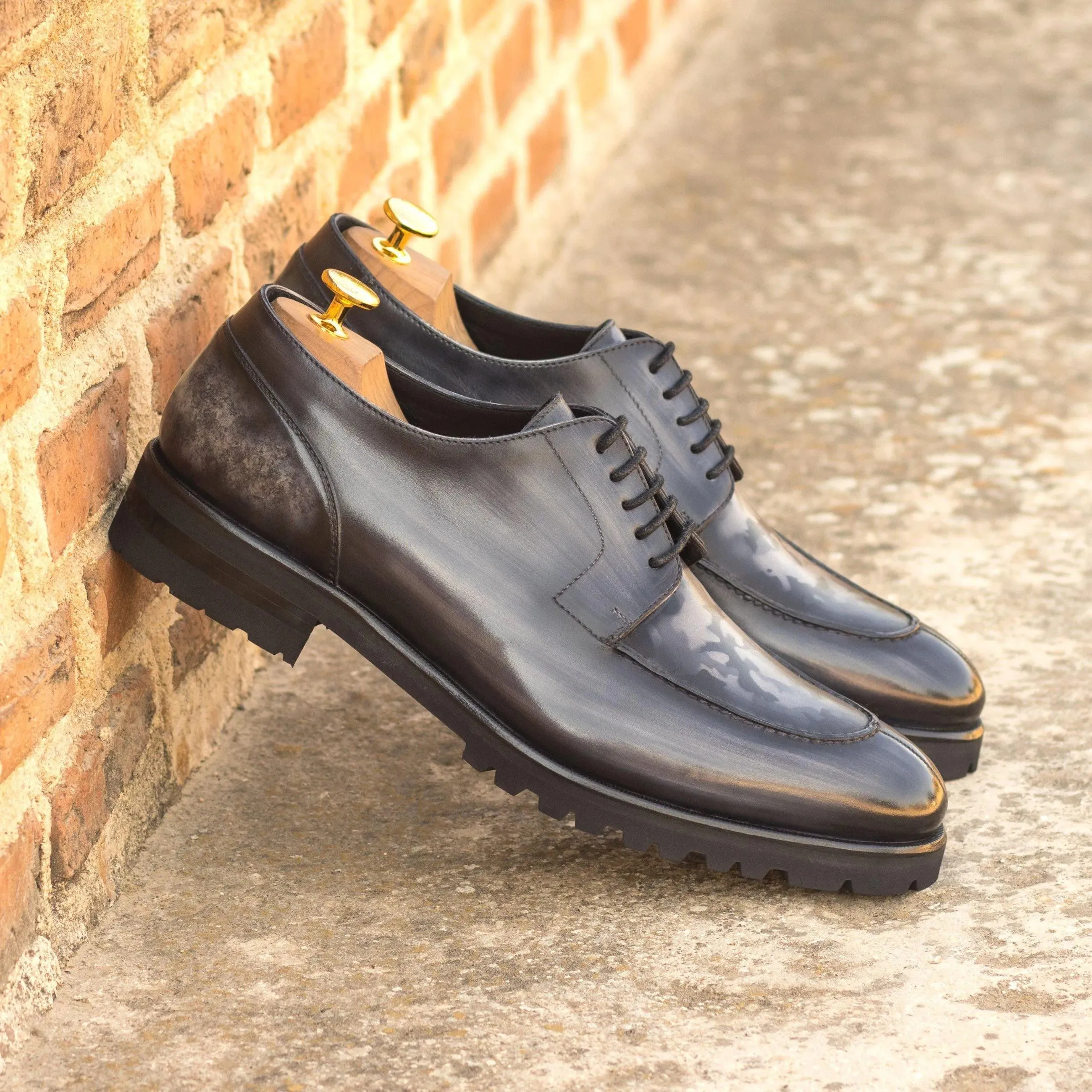 Vega Derby Split Toe Patina shoes II