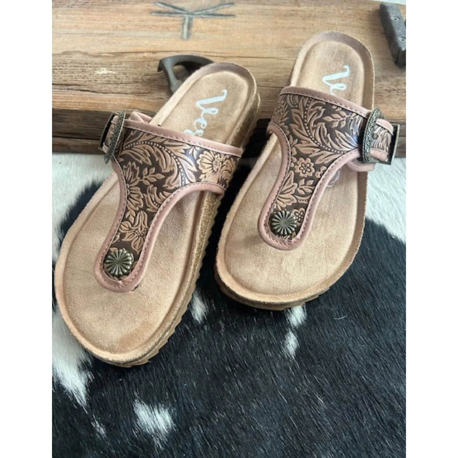 Very-G Texas Tan Sandals