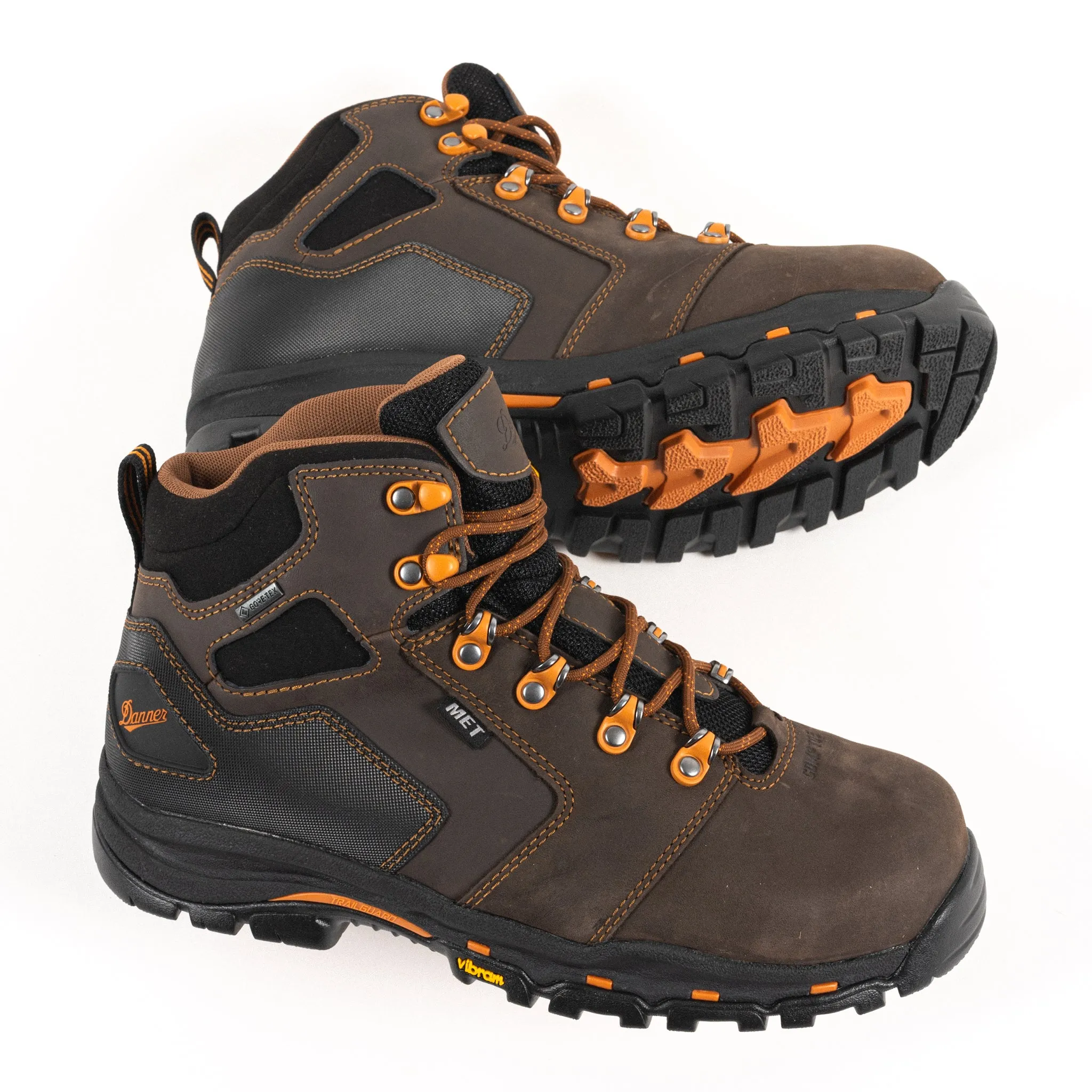 VICIOUS 4.5IN MET/NMT GTX - BROWN - OIL LEATHER