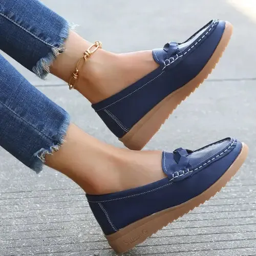 Wedge Heeled Loafers