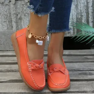 Wedge Heeled Loafers