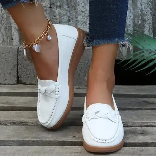 Wedge Heeled Loafers